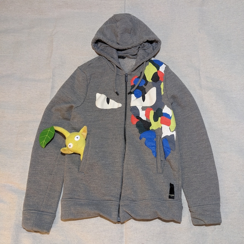 Fendi Zip Up Sweater men's xs